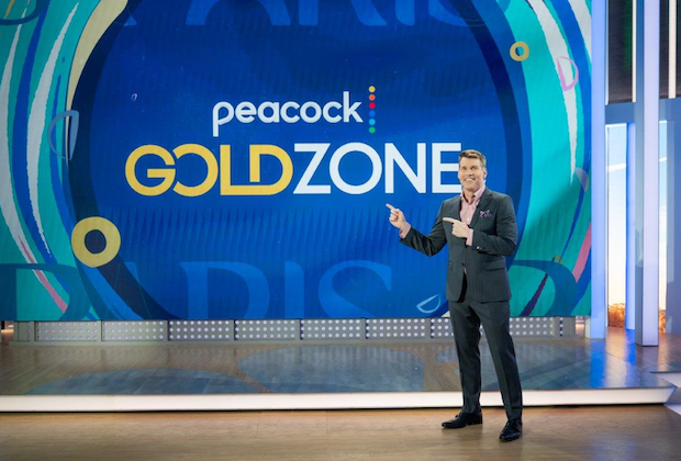 Peacock Gold Zone 2028 Olympics