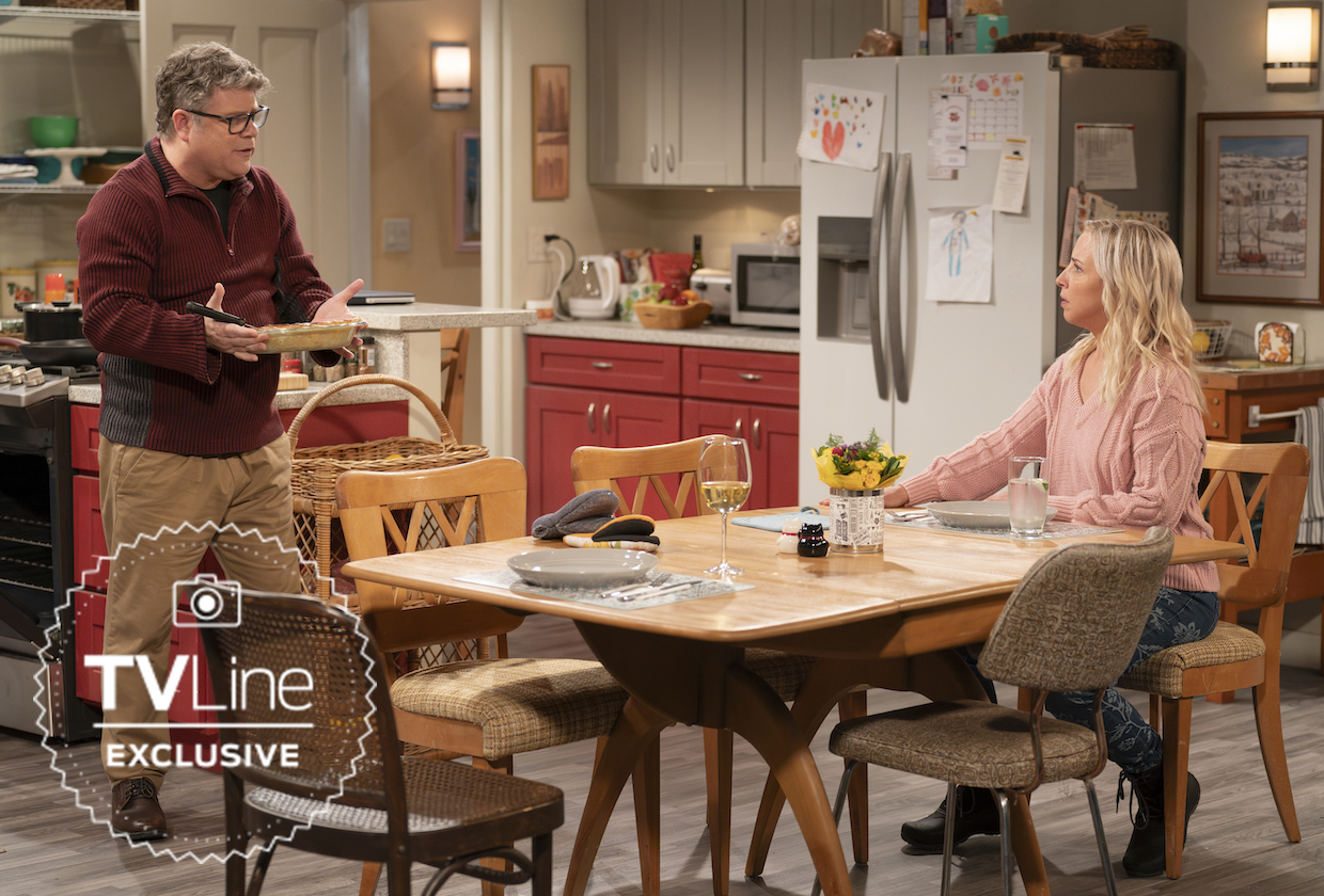 'The Conners' Season 7 Episode 1 Lecy Goranson Sean Astin Becky Tyler