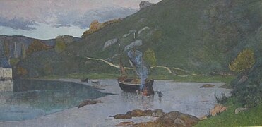 Porzh Pont-Aven gant Maxime Maufra, tro 1893-1894