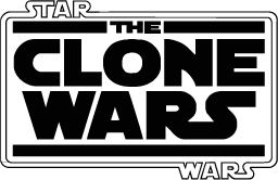 Star Wars The Clone Wars logo black & white.png