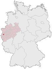 Staðsetning Mönchengladbach