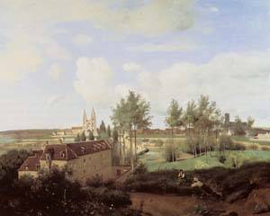 Soissons, vue de la fabrique de M. Henry,1833 Musée Kröller-Müller, Otterlo.