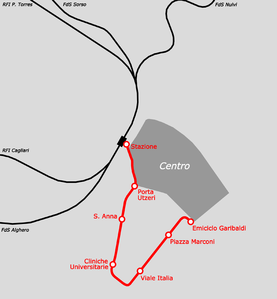 Carte de la ligne