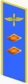 Петличный знак комдива авиации РККА