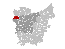 Knesselare în Provincia Flandra de Vest