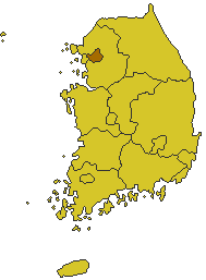Položaj Seula u Južnoj Koreji
