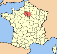 Posiziun del Île-de-France