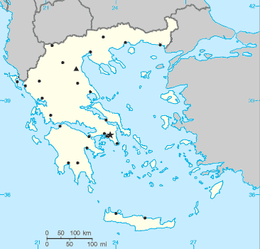 საბერძნეთის რუკა