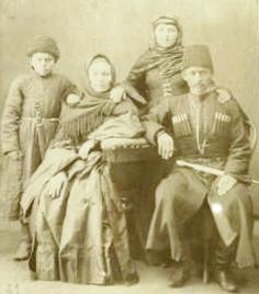Kumykų šeima, XIX a.