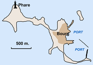 Carte de l'île