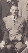 Jack Jones with the British Isles team in 1910