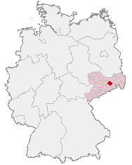 Stedsdistrikt Dresden yn Saksen