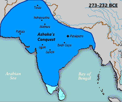 अशोक साम्राज्य कलिंग विजय के बाद