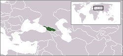 Location of જ્યોર્જિયા
