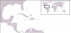 Kart over Turks- og Caicosøyene