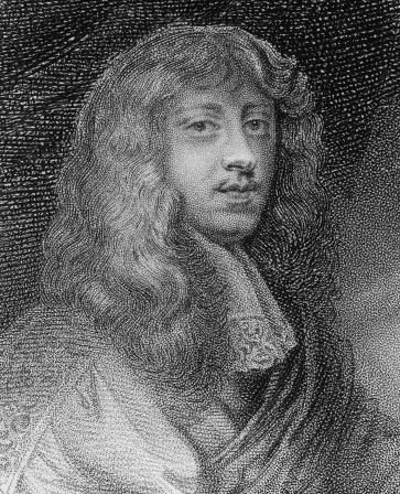 Portret van Philip Stanhope, the 2nd Earl of Chesterfield (1634-1713). Gravure naar een schilderij door Peter Lely (1618–1680).