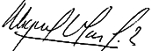 signature de Miguel Otero Silva