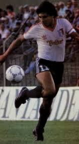 El "Puma" José Luis Rodríguez, máximo artillero del campeonato de Primera A de 1988.