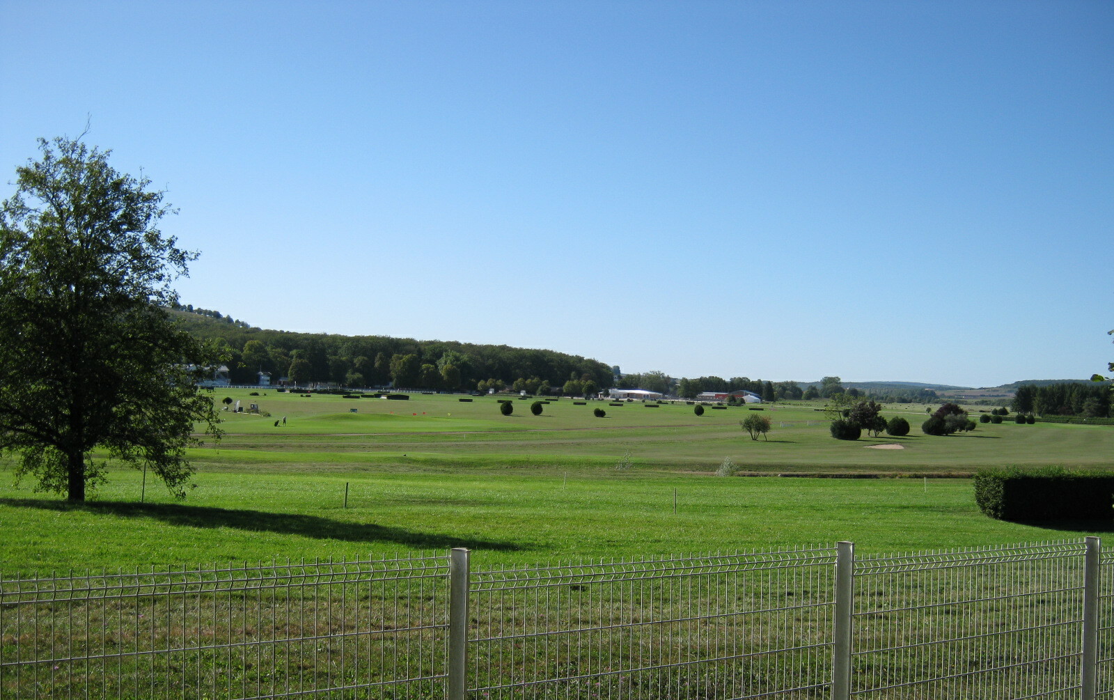 L'hippodrome de Vittel.