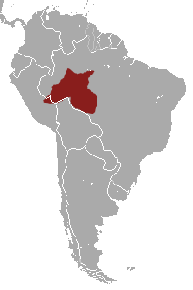 Distribuição geográfica do Bugio-vermelho-do-rio-Purus.