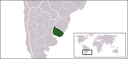 Uruguay - Localizzazione