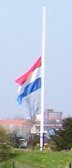 vlag halfstok