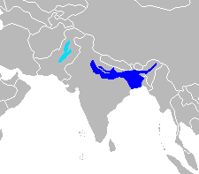 Ranges of the Ganges River Dolphin and of the Indus River Dolphin