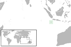 Location of Pulo Natal