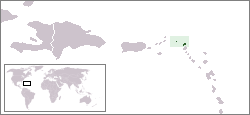 Kart over Anguilla