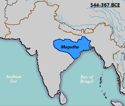 मगध साम्राज्य के विस्तार अजातशत्रु के साथे शुरू भईल