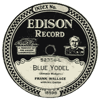 Blue Yodel von Frank Wallace