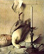Le canard blanc, 1753, Collection Cholmondeley.