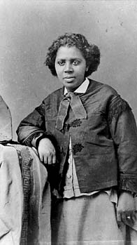 Edmonia Lewisová (cca 1870)