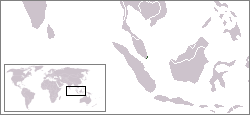 Localización de Singapur