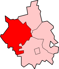 Гантінгдоншир на мапі Кембриджширу