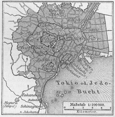 Karta iz (1888) Mejersovog leksikona.
