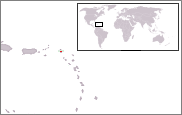 Location of Sint Maarten