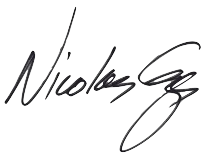 Nicolas Cages signatur