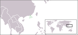 Lokasie van Hong Kong