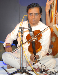V.V. Ravi at Violin Concert
