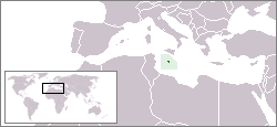 Localización de Malta
