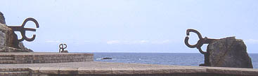 Le Peigne de vent d'Eduardo Chillida.