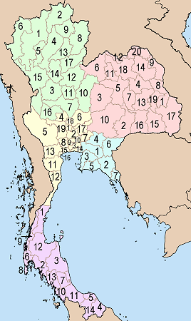 Tai provintsid