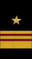 Нарукавний знак розрізнення комкора Берегової оборони ВМФ, 1935-1940