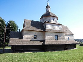 Igreja da Exaltação da Santa Cruz em Kopychyntsi.