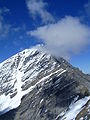 Die Balmhorn-Südflanke vom Ferdenrothorn aus gesehen