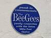 Placa dos Bee Gees.