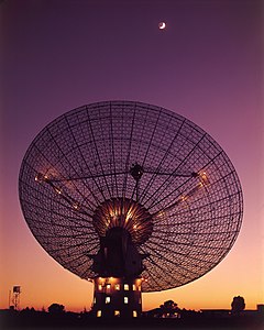 Parkes Observatory, by ISS Expedition 23 CSIRO