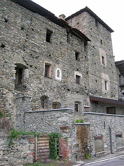 The Rhins fortified house (12th century).