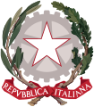 1948年に制定されたイタリア共和国の国章。